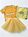 Yellow  House T-shirt TuTu pack