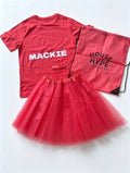 Red House T-shirt Tutu Set