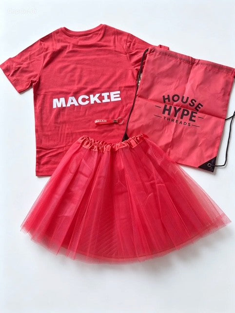 Red House T-shirt Tutu Set